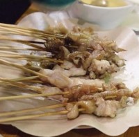 Sate kulit per pcs
